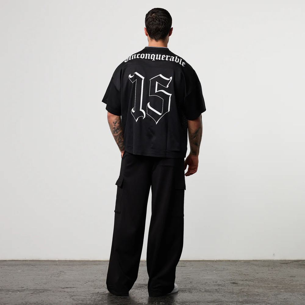 Футболка VANQUISH Varsity Oversized Jersey Black
