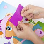 Набор для творчества "Аппликация из мягкого пластика EVA", "Мишутка", 21х29 см, ЮНЛАНДИЯ, 662355