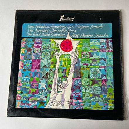 Винтажная виниловая пластинка Vagn Holmboe, Per Norgard, The Royal Danish Orchestra, Jerzy Semkow Symphony No. 8 Sinfonia Boreale, Constellations (Англия 1969)