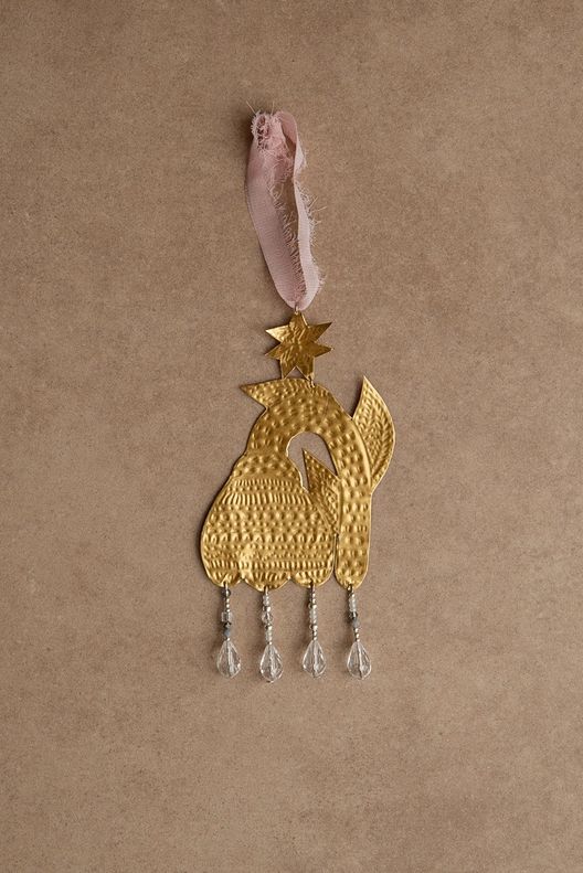 Новогодняя игрушка Цветочек №2 / Polya Studio