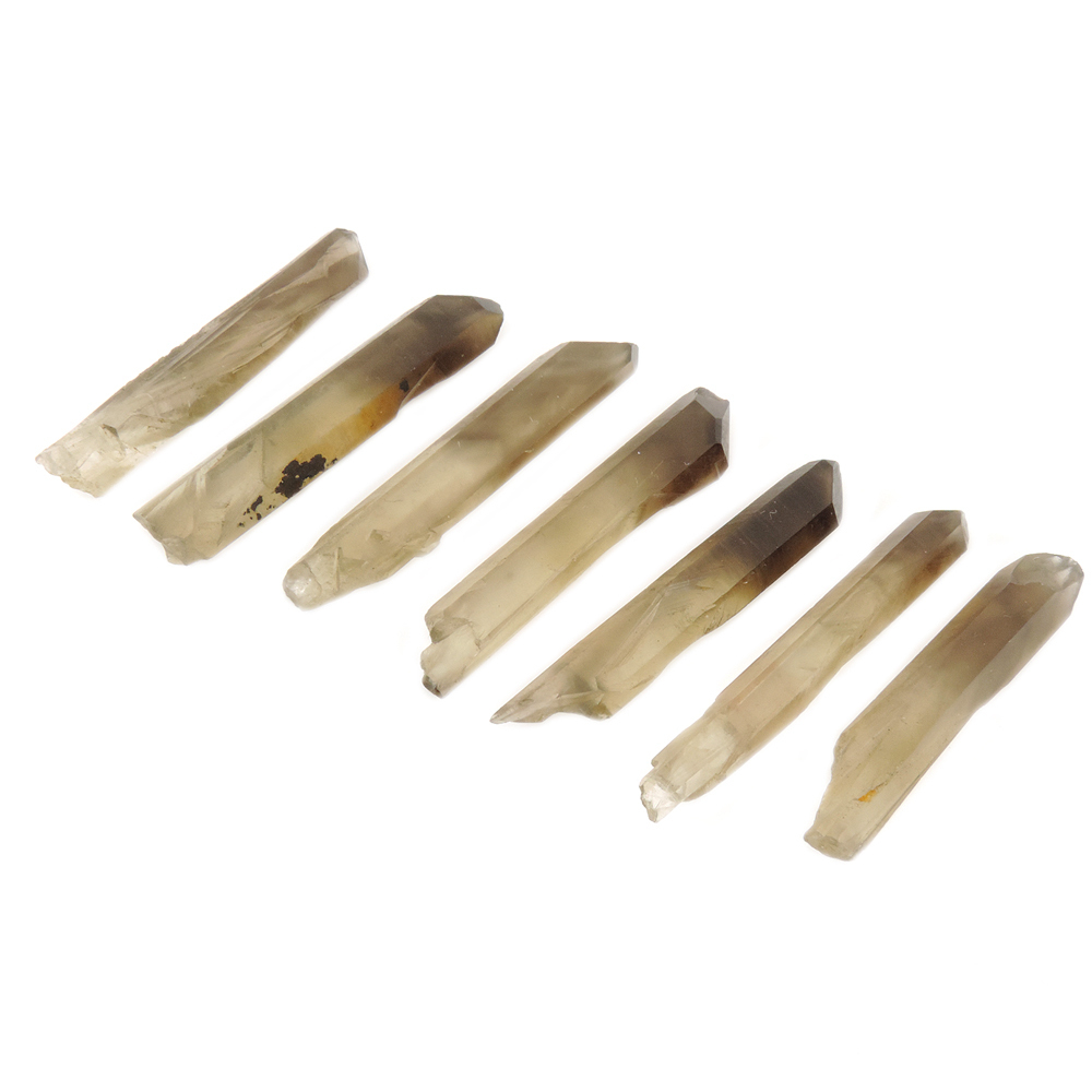 Кристалл "дикий" кварц дымчатый асс.