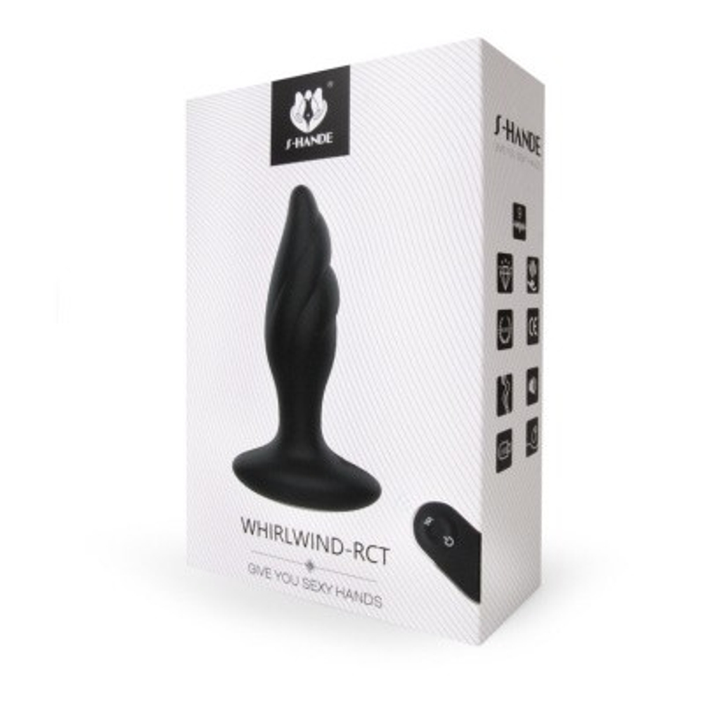 Анальная вибропробка S-HANDE с движением шариков