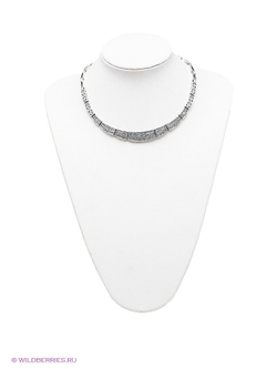 "Скарлет" колье в серебряном покрытии из коллекции "Леди" от Jenavi с замком пряжка