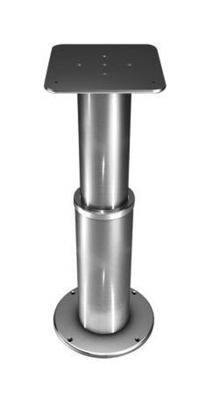 Стойка столешницы электрическая 1 ступень 450-700 мм, основание 300 мм