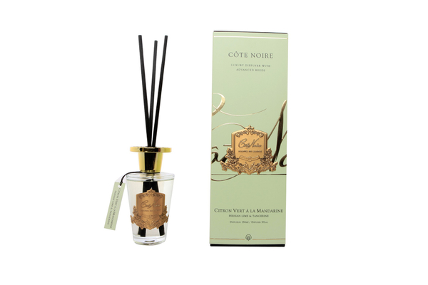 Диффузор с золотым декором Cote Noire Citron Vert