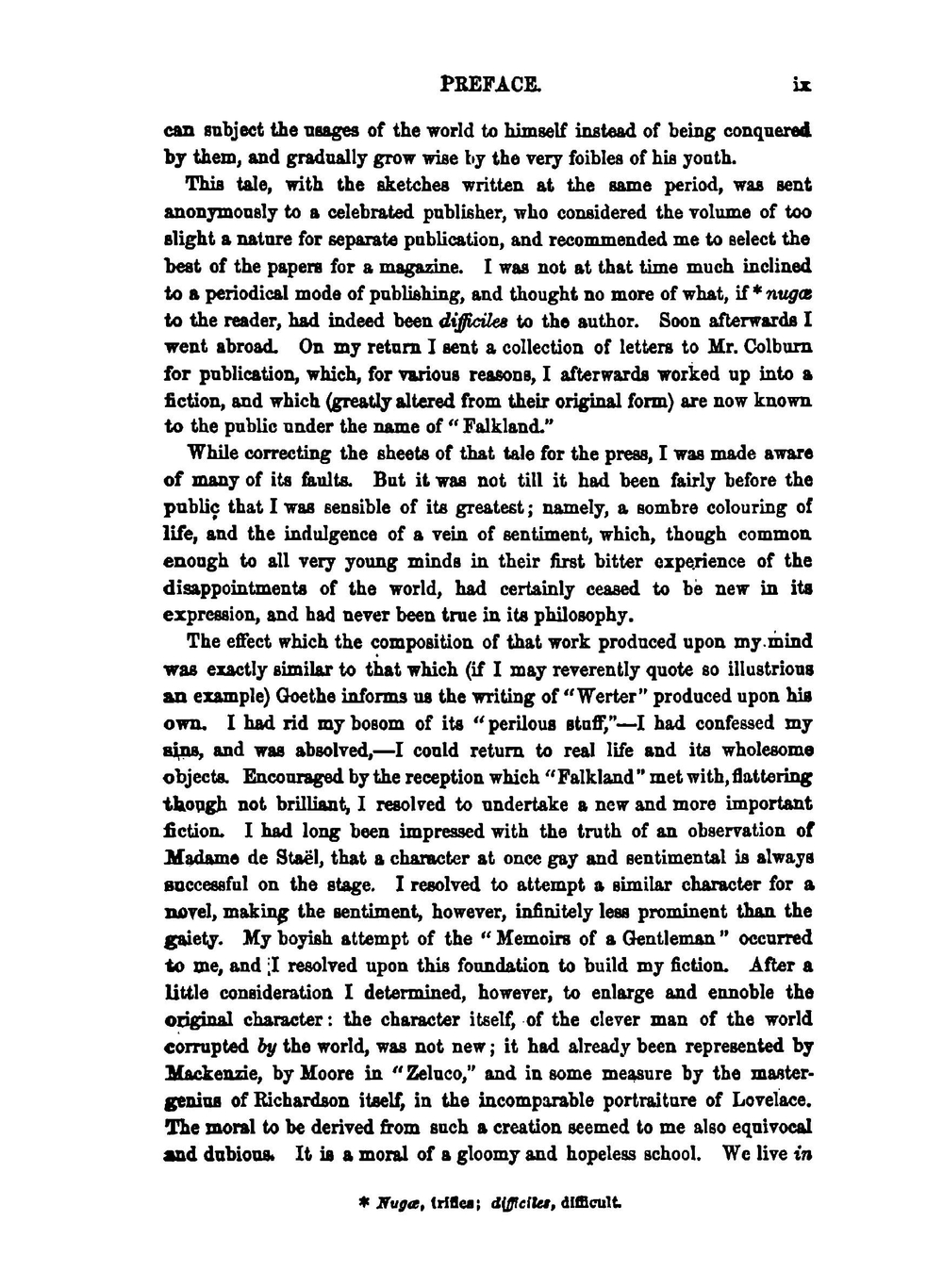 Pelham. Or, Adventures of a Gentleman | Edward Bulwer Lytton