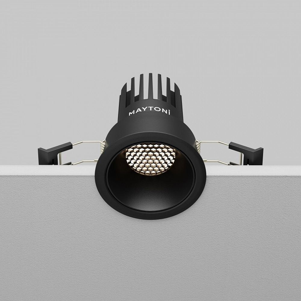 Встраиваемый светильник Maytoni Dip DL115-10W-4K-B