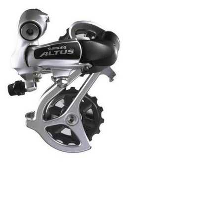 Переключатель задний SHIMANO ALTUS 7/8-скор, серебристый, без.уп