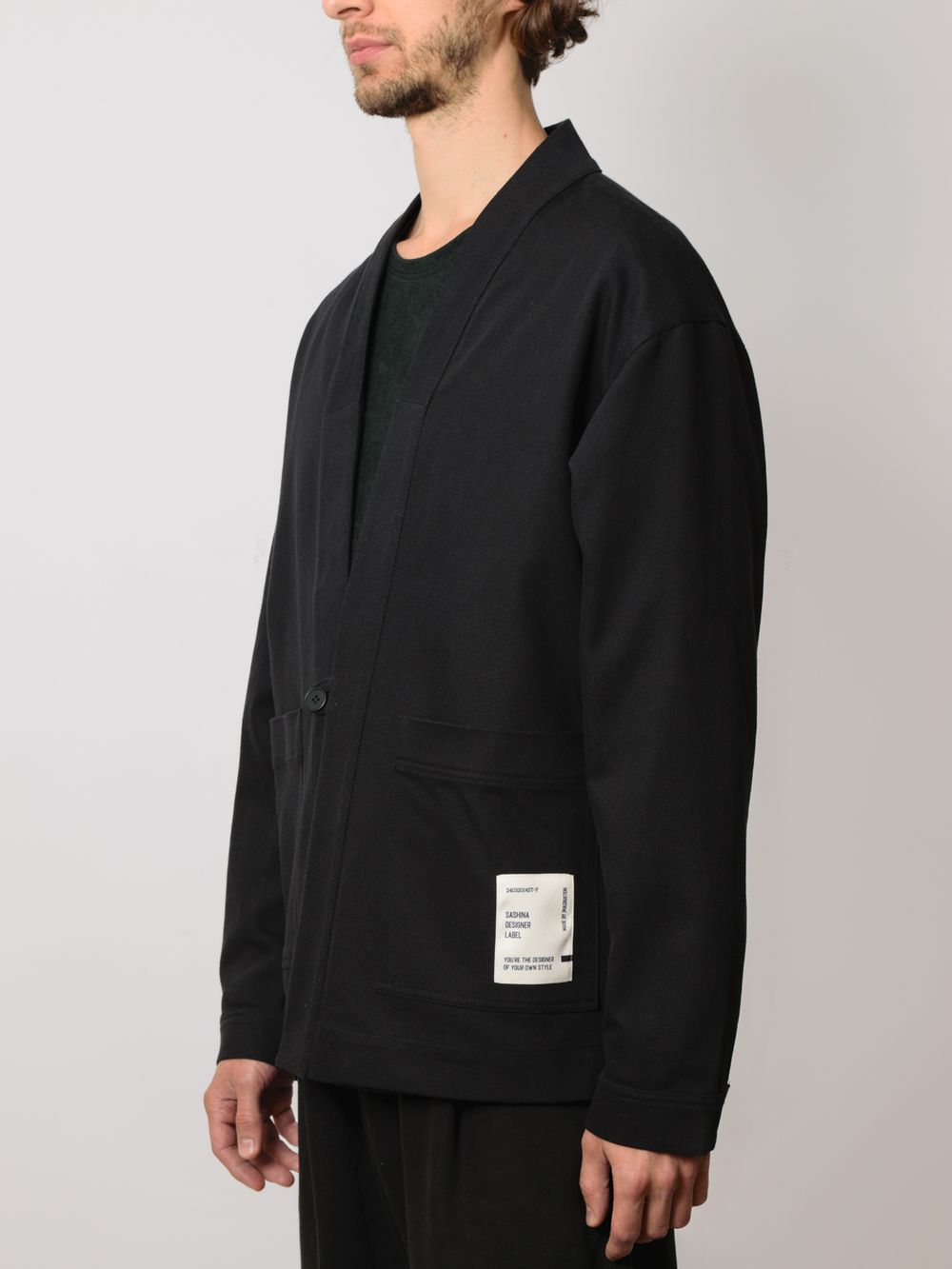 Жакет Sashina Haori черный