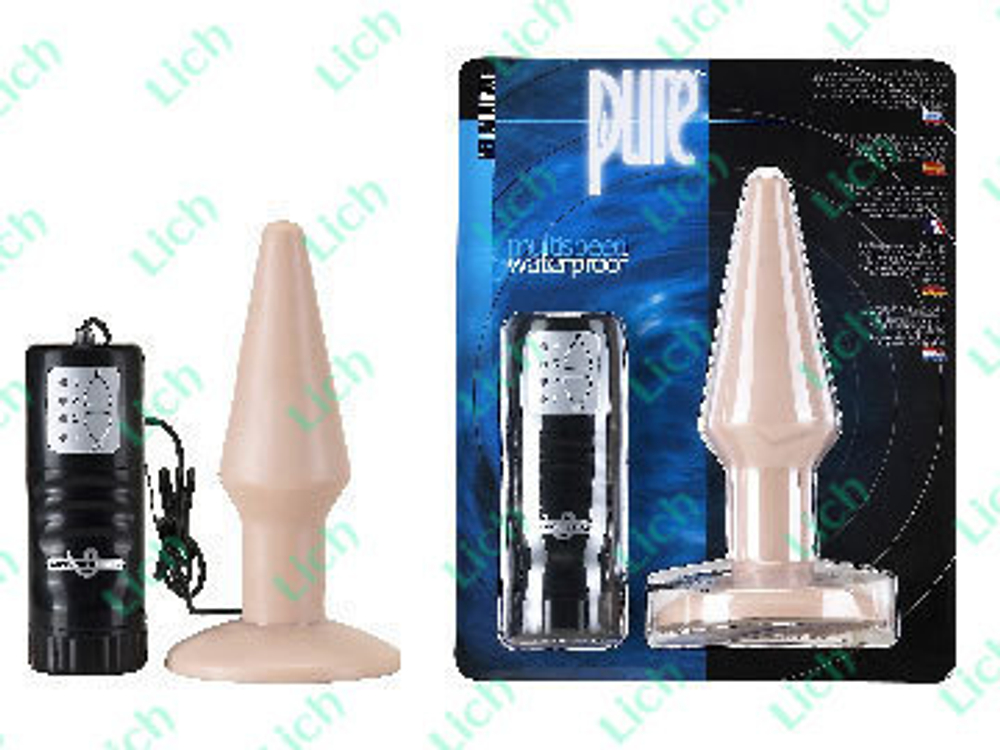 Анальная пробка с вибрацией