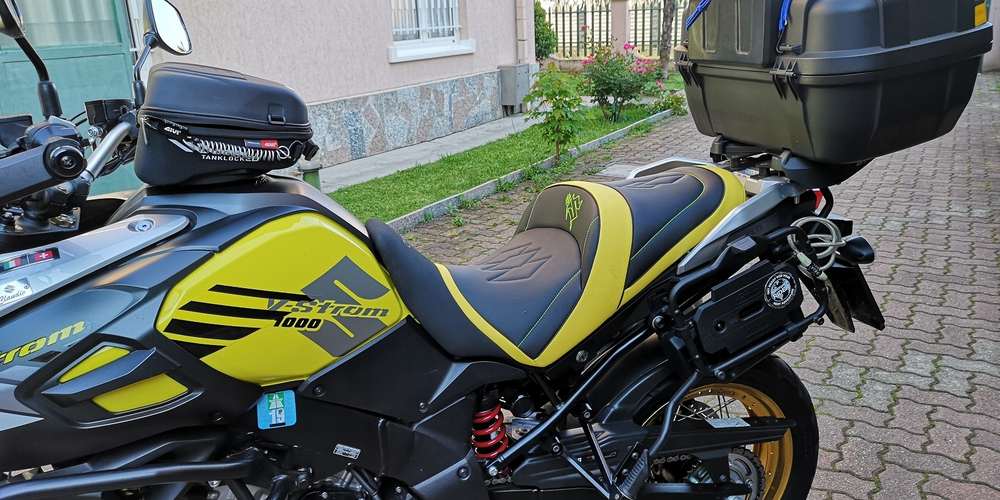 Suzuki V-Strom DL 1000 2014-2019 Top Sellerie сиденье Комфорт с гелем и подогревом