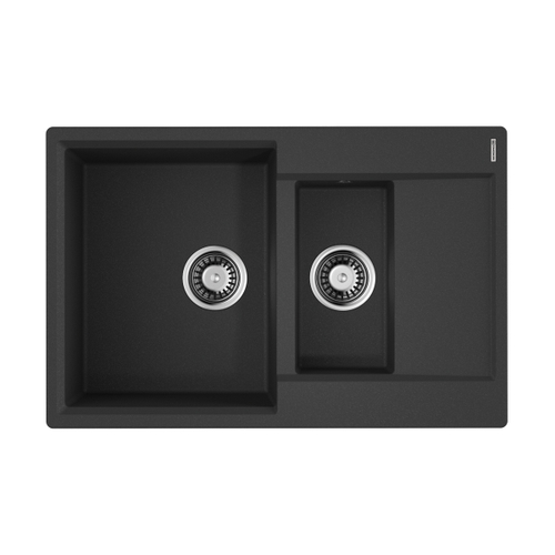 кухонная мойка Omoikiri Daisen 78-2T-BL Tetogranit/черный