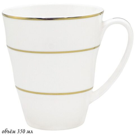 Lenardi 145-039 Кружка 350 мл в под.уп.(х36)Костяной фарфор