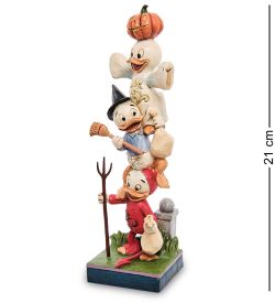 Disney Traditions Disney-6007079 Фигурка «Билли, Вилли, Дилли - Хэллоуин (Утиные истории)»