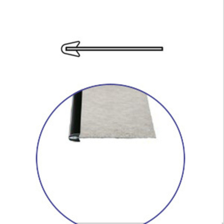 Профиль 3604-019 ответка к CLIP-FIX 20 мм (300 шт *1,2 м) (ОКЕ)