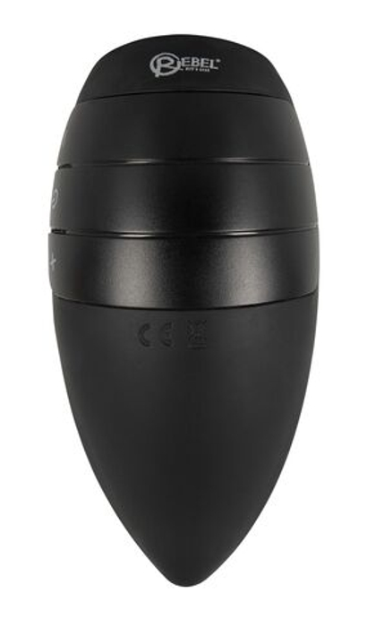 Черный мастурбатор с гибкими крылышками