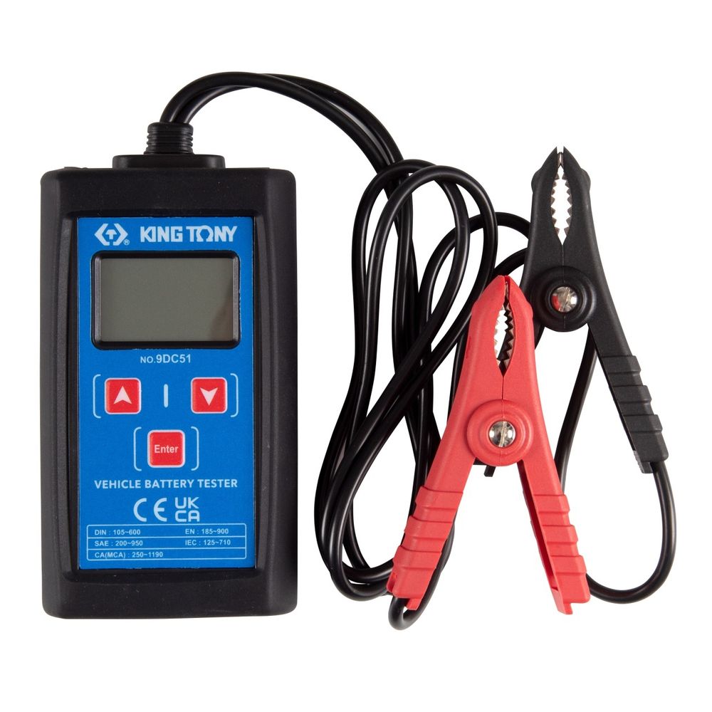 KING TONY (9DC51) Тестер аккумулятора автомобиля
