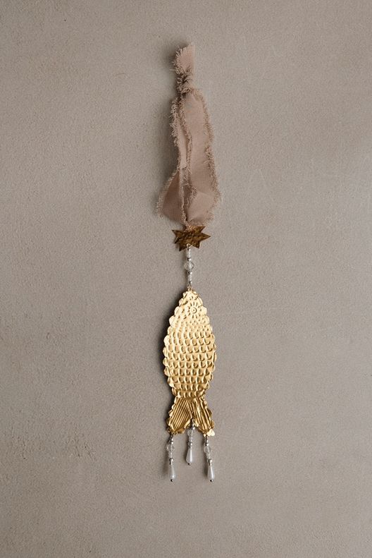 Новогодняя игрушка Рыбка / Polya Studio