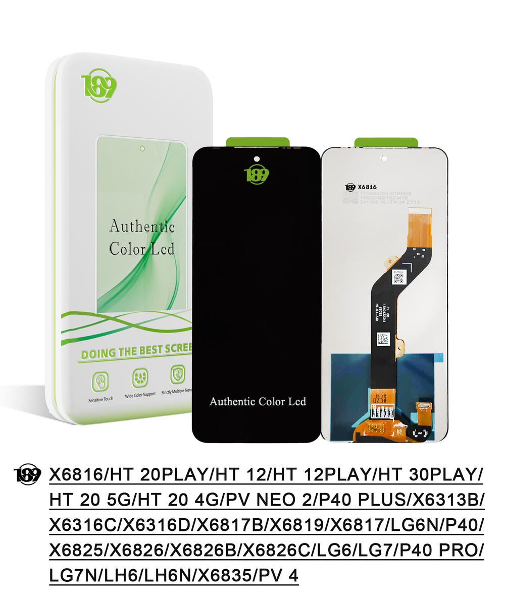 Дисплей Tecno/Infinix X6816/Pova 4/Neo 2/Hot 20/20 Play/12/12 Play; бренд 189 (как OR100)
