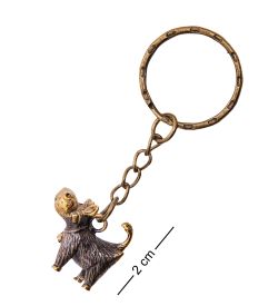 AM-3585 Брелок «Бычок» (латунь)