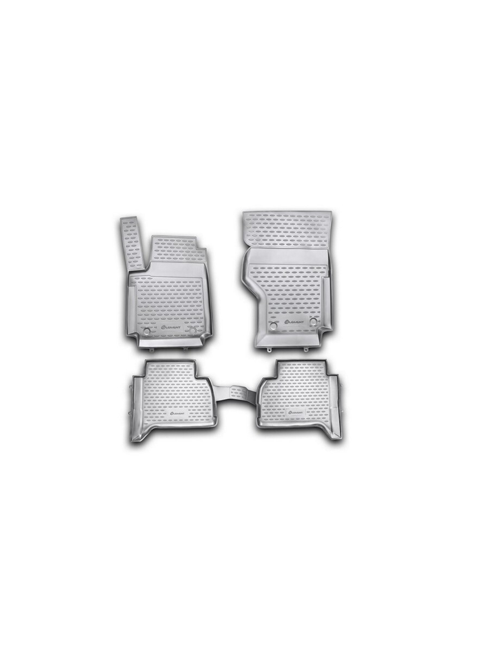 Коврики в салон для VW Amarok, 2010-, 4 шт. (полиуретан) NLC.51.32.210KH