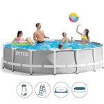 Бассейн каркасный Prism Frame 427*107 см + 4 аксессуара Intex (26720NP)