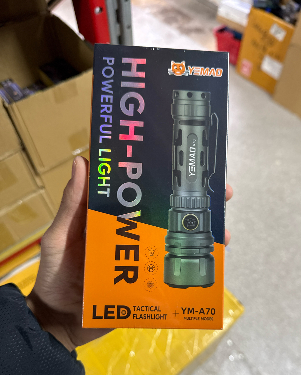 Фонарь ручной YEMAO YM-A70
