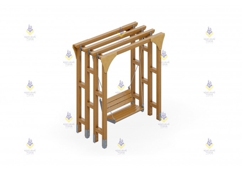 Скамейка на цепях «Модерн»