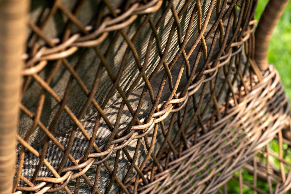 "Гранд Латте" лаунж-зона из искусственного ротанга, цвет коричневый