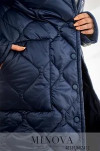 Куртка 2412-синий Minova