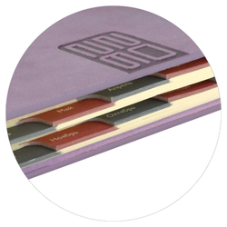 Ежедневник датированный 2026 ESCALADA, #ДУМАЙ КАК МИЛЛИАРДЕР, А6+, 176 л., арт. 70296/ 20 ТИВОЛ ГЛОСС СИРЕНЕВЫЙ (кожзам: 126x174 мм, твёрдый переплёт, запаянный край, материал обложки: искусственная кожа "Тиволи глосс"; декор: блинтовое тиснение; спо