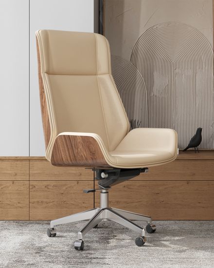 Кресло руководителя TopChairs Crown SN бежевый