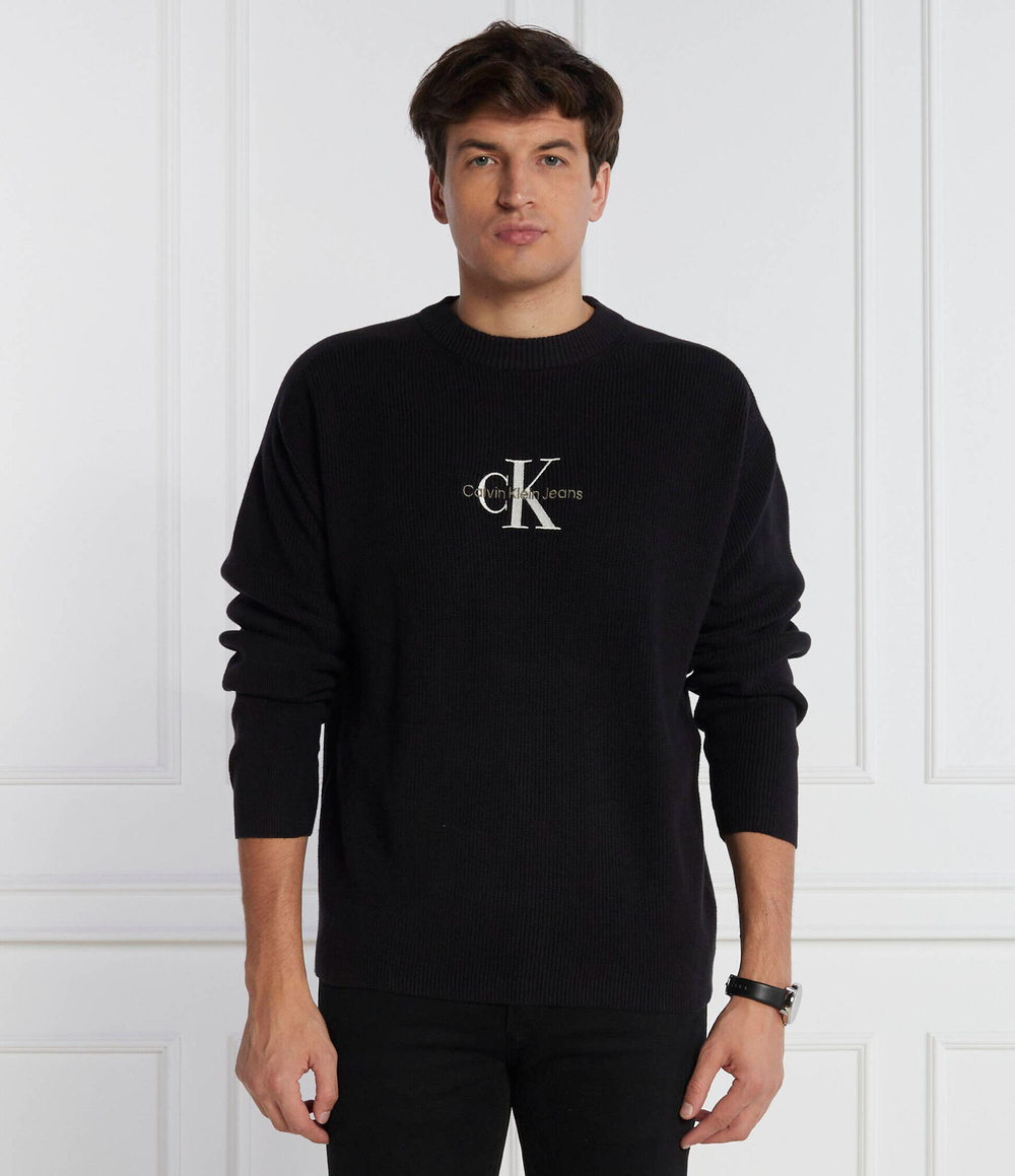 Свитер CALVIN KLEIN JEANS - черный(J30J322460)