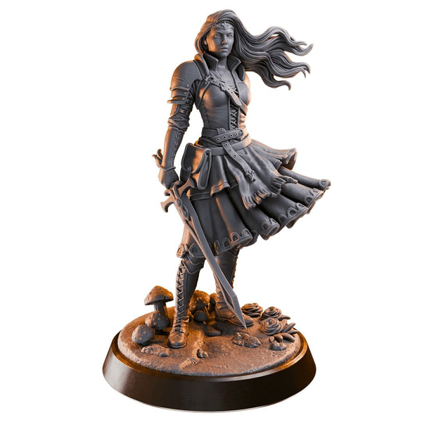 Алисамания Страна Чудес WonderMania 32мм Миниатюры (32mm / Без покраса / Alice, Heartbreaker)