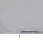 Комплект постельного белья из премиального сатина серого цвета из коллекции essential, 200х220 см