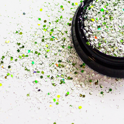 АФН, Глиттер "Megamix" в черной банке QTB38, 1 шт