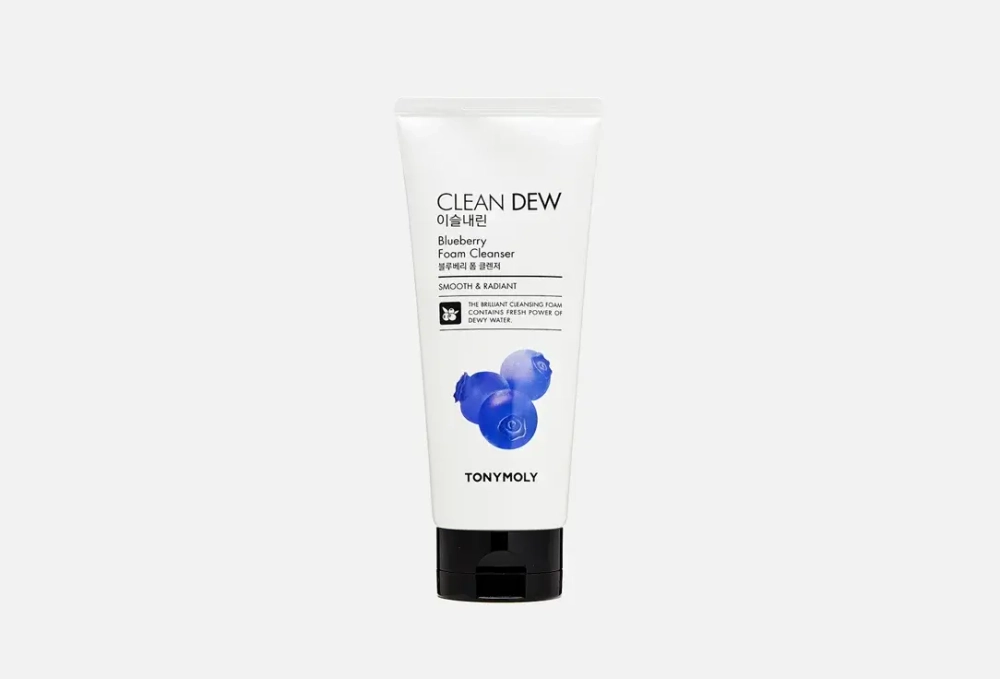 Tony Moly Пенка для умывания с экстрактом черники Clean Dew BlueBerry Cleanser