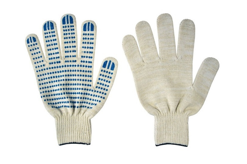 Перчатки трикотажные с ПВХ 5 нитка