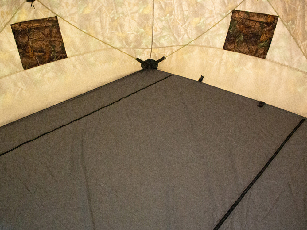 Палатка Куб-4 Лонг Зима-Лето Медведь 3-хслойная 215х250