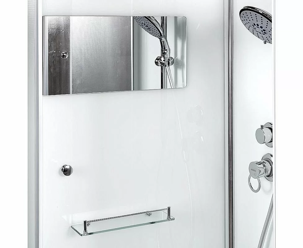 Душевая кабина DTO K409S 90x90 с крышей прозрачная/хром