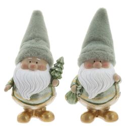 GAEM Фигурка декоративная "Дед Мороз", L8,5 W8 H17,5 см, 2в.