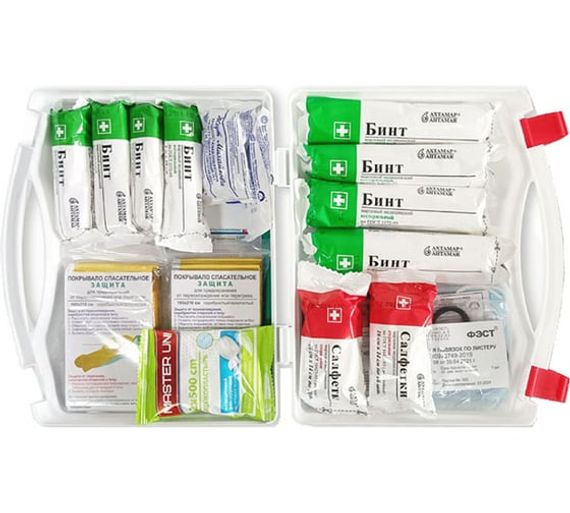 Аптечка для оказания работниками первой помощи пострадавшим с применением медицинских изделий (футляр 8М) (приказ 262н) 
, арт. 3764