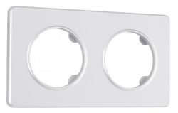 Рамка на 2 поста Arte Milano am-502.15 502.15-2.silver