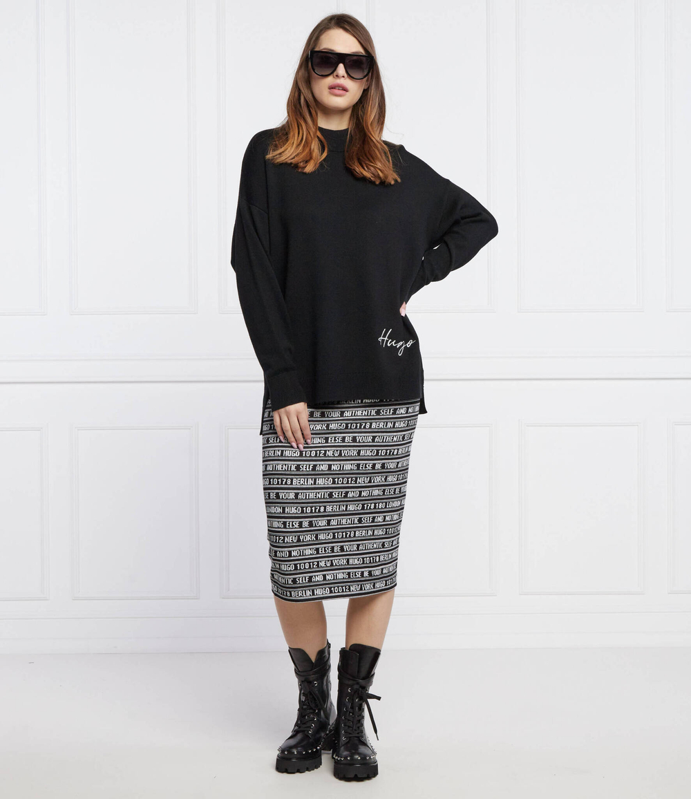 юбка nadyenka HUGO - черный(50464229)