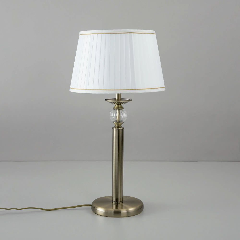 Citilux Гера CL433813 Настольная лампа с абажуром Бронза