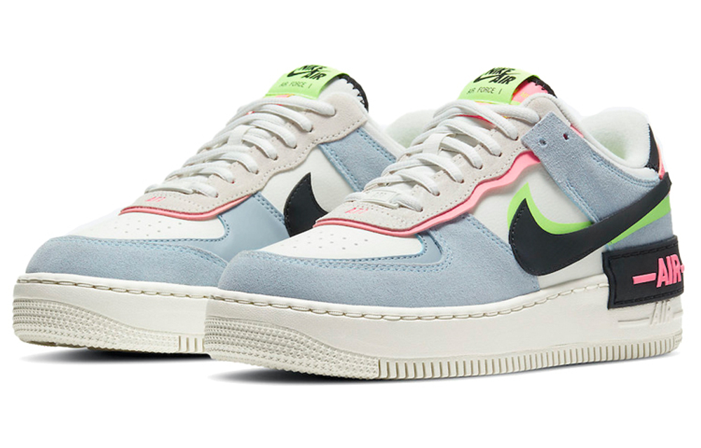 Кроссовки Nike Air Force 1 Low Shadow "Sunset Pulse" (Женская размерная сетка)