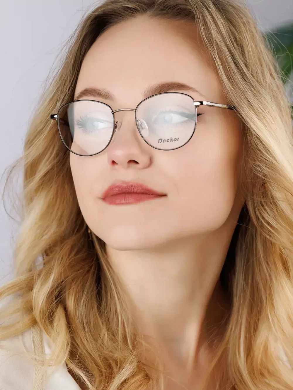 Оправа для очков для зрения металлическая брендовая