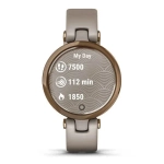 Смарт-часы Garmin Lily безель цвета розовое золото, песочный корпус и, силиконовый, ремешок 010-02384-11