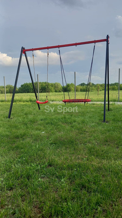 Монтаж уличных качелей Sv Sport