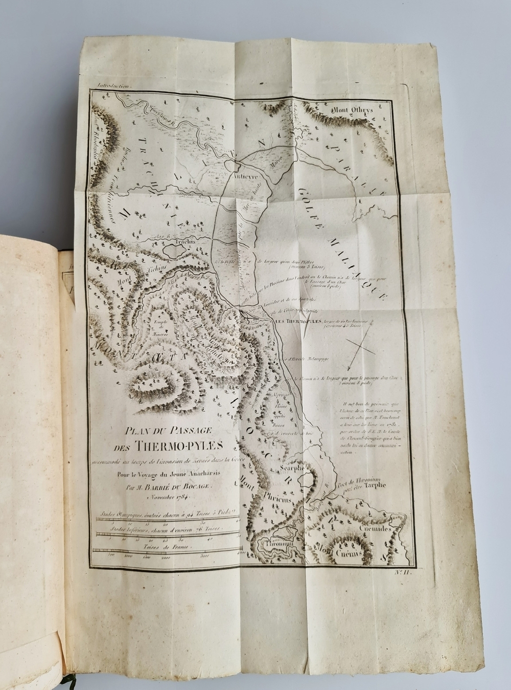 "Voyage du jeune Anacharsis en Grece, dans le milieu du quatrieme siecle avant lere vulgaire"  Par Jean-Jacques Barthelemy  1825 г.   Антикварная книга